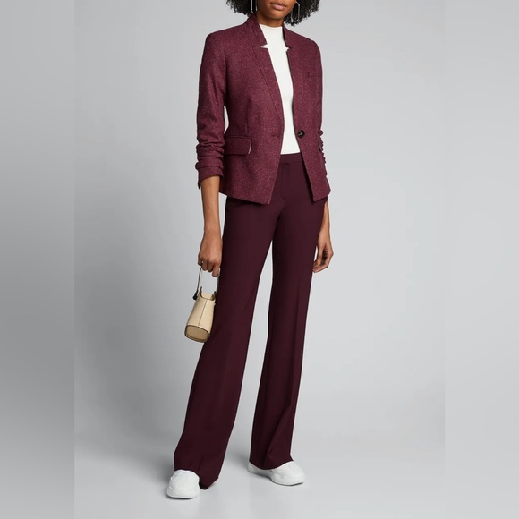 Veronica Beard Women Blazer Farley Wool Blend Berry Dickey Jacket - Picture 3 of 11